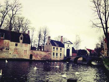 River with buildings in background