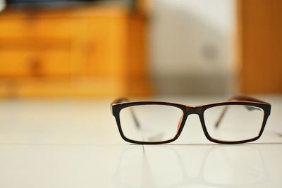 Close-up of sunglasses