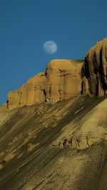 Scenic view of desert against sky