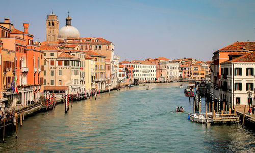 View of buildings at waterfront