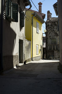 Street amidst buildings in city