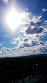 Scenic view of clouds against sky