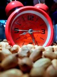 Close-up of clock