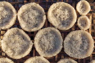 Full frame shot of bread