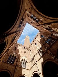 Low angle view of cathedral against sky