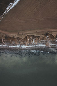 Aerial view of beach