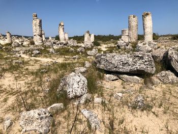 Old ruins of building