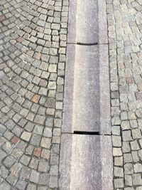 Full frame shot of cobblestone