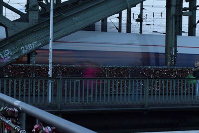 Railroad station platform