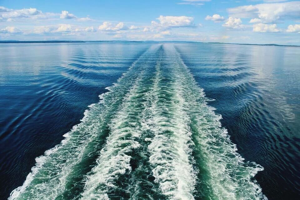 water, tranquil scene, sea, tranquility, scenics, beauty in nature, sky, nature, rippled, waterfront, idyllic, blue, reflection, lake, cloud - sky, no people, outdoors, cloud, day, horizon over water