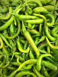 Full frame shot of vegetables for sale in market