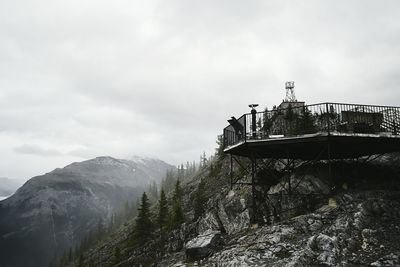 View of mountain against sky