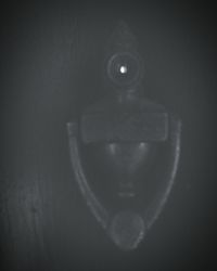 Close-up of object over white background