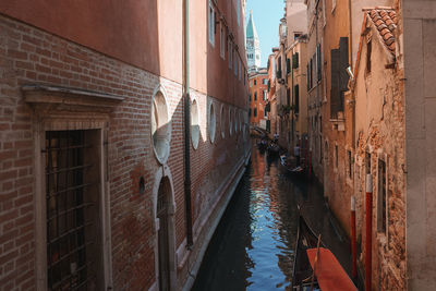 Boats in canal