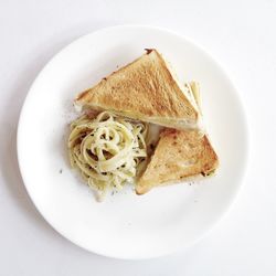 Close-up of served food