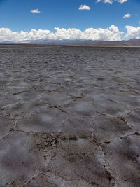 Scenic view of salinas grandes