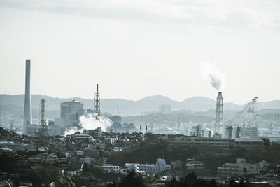 Cityscape against sky