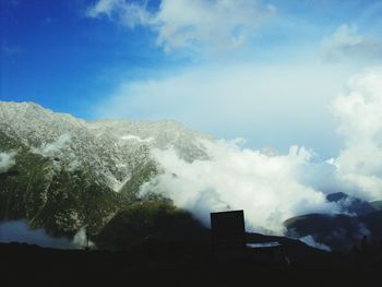 Scenic view of blue sky