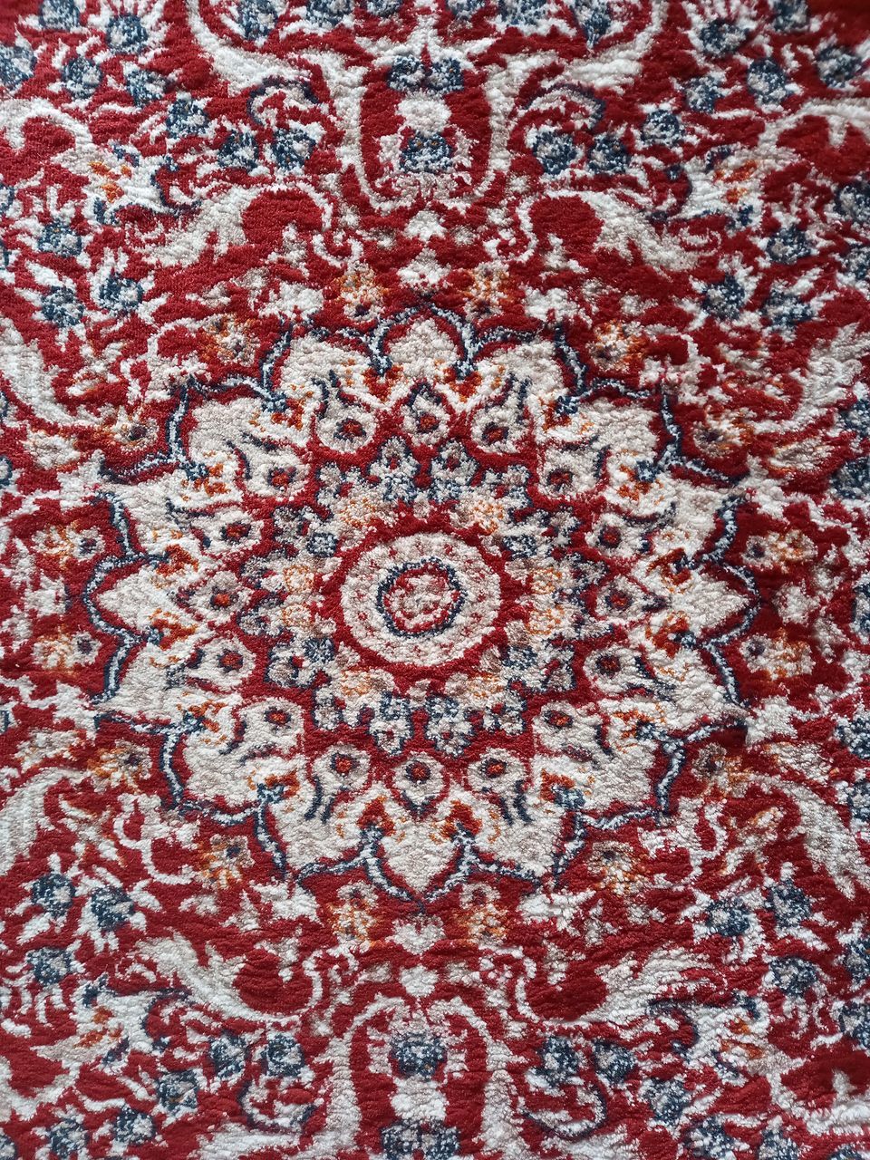 pattern, full frame, backgrounds, flooring, no people, red, art, close-up, floral pattern, textile, indoors, textured, creativity, carpet, craft
