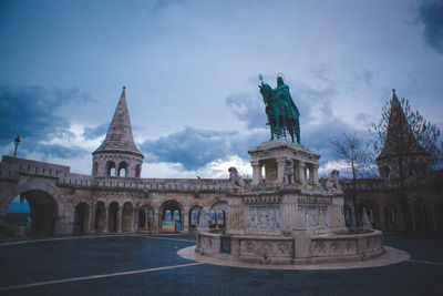 Low angle view of monument