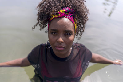 Portrait of smiling girl