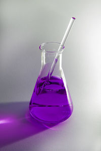 Close-up of object over white background