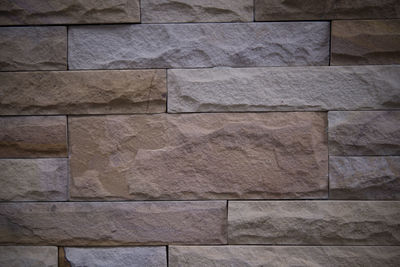 Full frame shot of stone wall