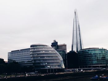 City skyline against sky