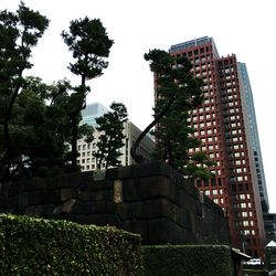 Low angle view of buildings against sky