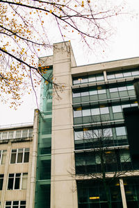 Low angle view of building against sky