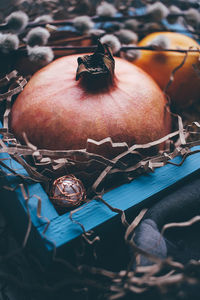 Close-up of pumpkin pumpkins