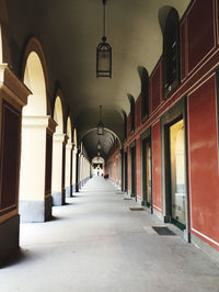 Corridor of building