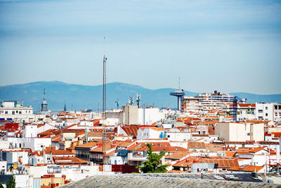 Cityscape against sky