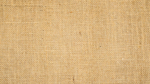 Hessian sackcloth burlap woven texture background / cotton woven fabric background