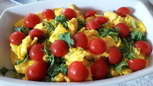 Close-up of salad in bowl