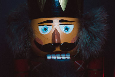 Close-up of nutcracker