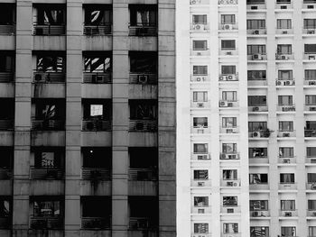Exterior of building in city