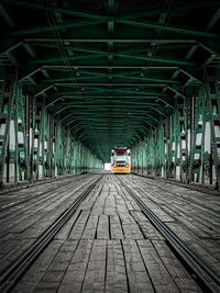 Railroad station platform