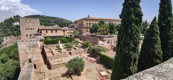 Panoramic view alhambra