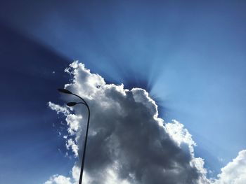 Low angle view of sky