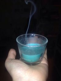 Close-up of cropped hand