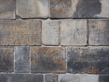 Full frame shot of stone wall