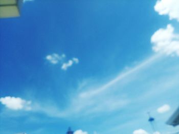 Low angle view of sky