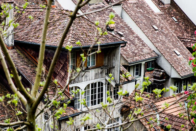 Low angle view of old building