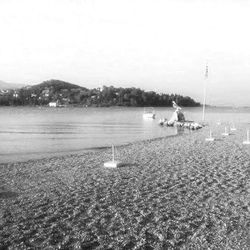 View of boats in sea