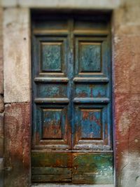 Full frame shot of wooden door