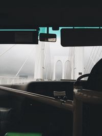 Train at railroad station