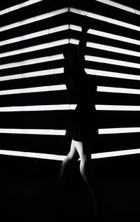 Full frame shot of patterned glass