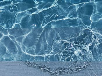 Full frame shot of swimming pool