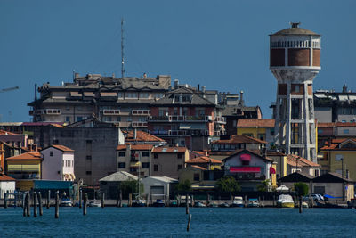 Buildings at waterfront